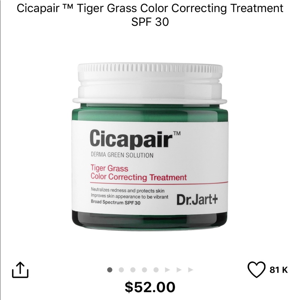 Dr. Jart+   Cicapair Tiger grass